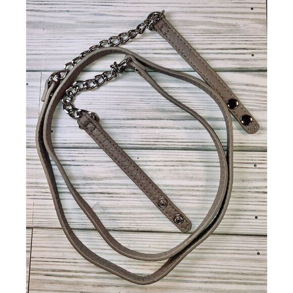 Nine West Coralia Gray Faux Leather Mini Tunnel Crossbody/Clutch - Picture 15 of 15